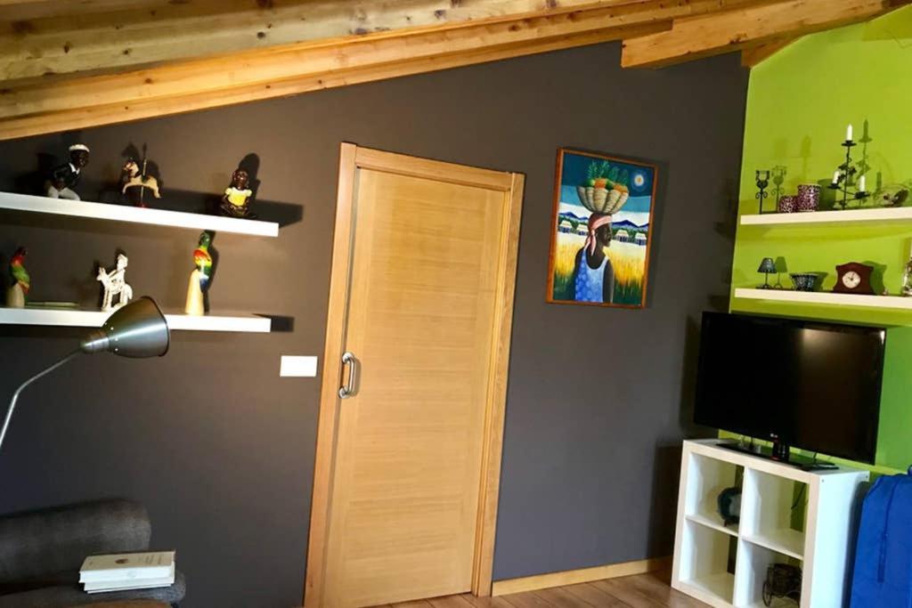 Tranquila Casita De Invitados En Vigo Con Chimenea Kültér fotó