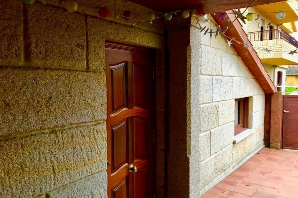 Tranquila Casita De Invitados En Vigo Con Chimenea Kültér fotó