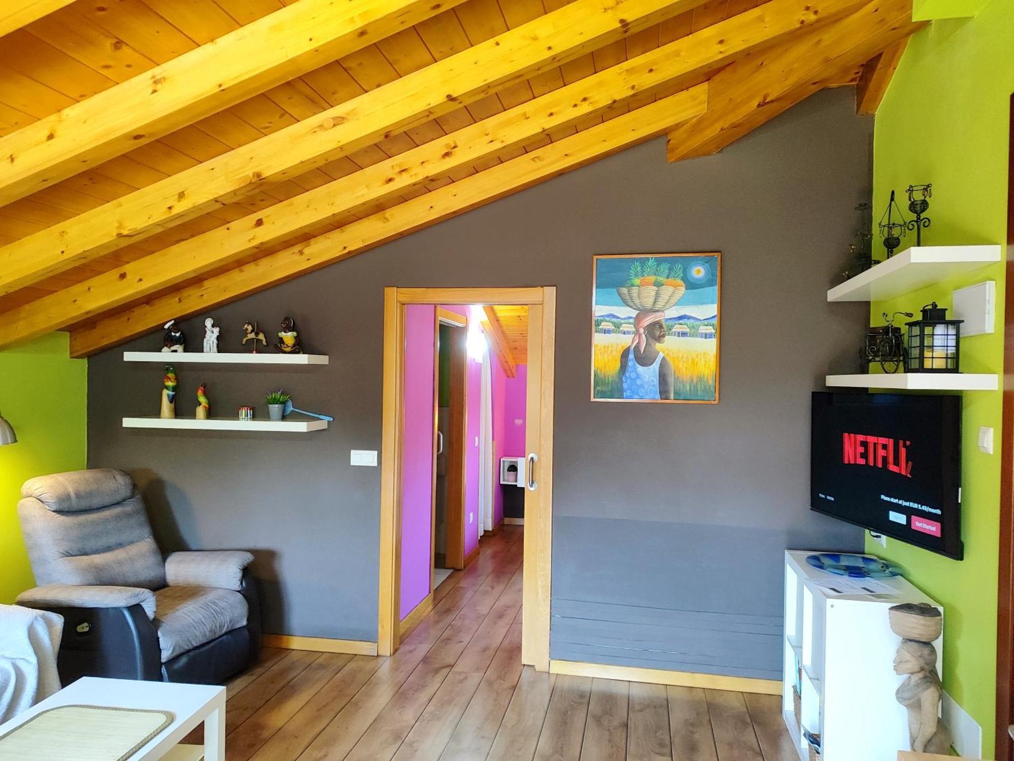 Tranquila Casita De Invitados En Vigo Con Chimenea Kültér fotó